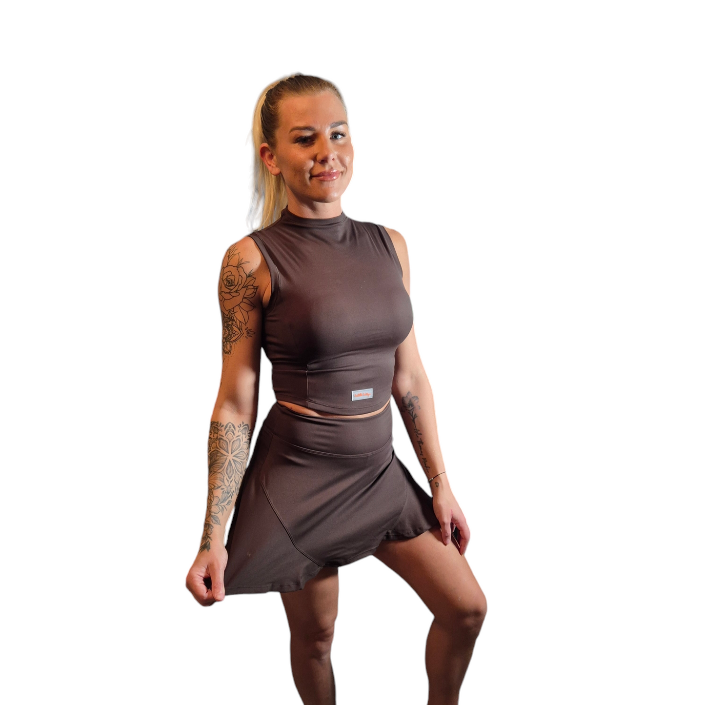 Barbells Boutique Stylish Active Bundle (Coffee)