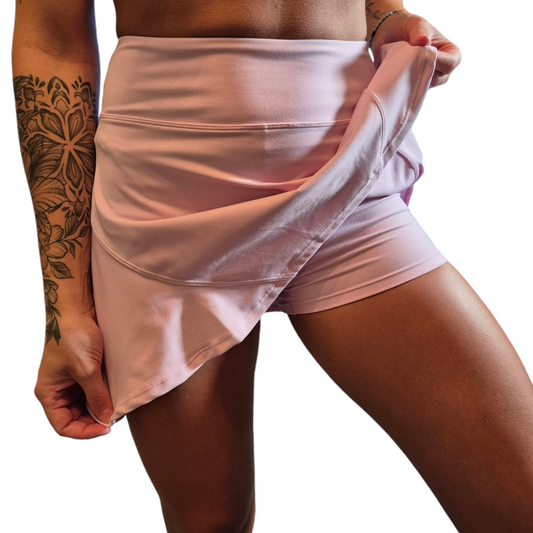Barbells Boutique High-Waist Ruffle Skort