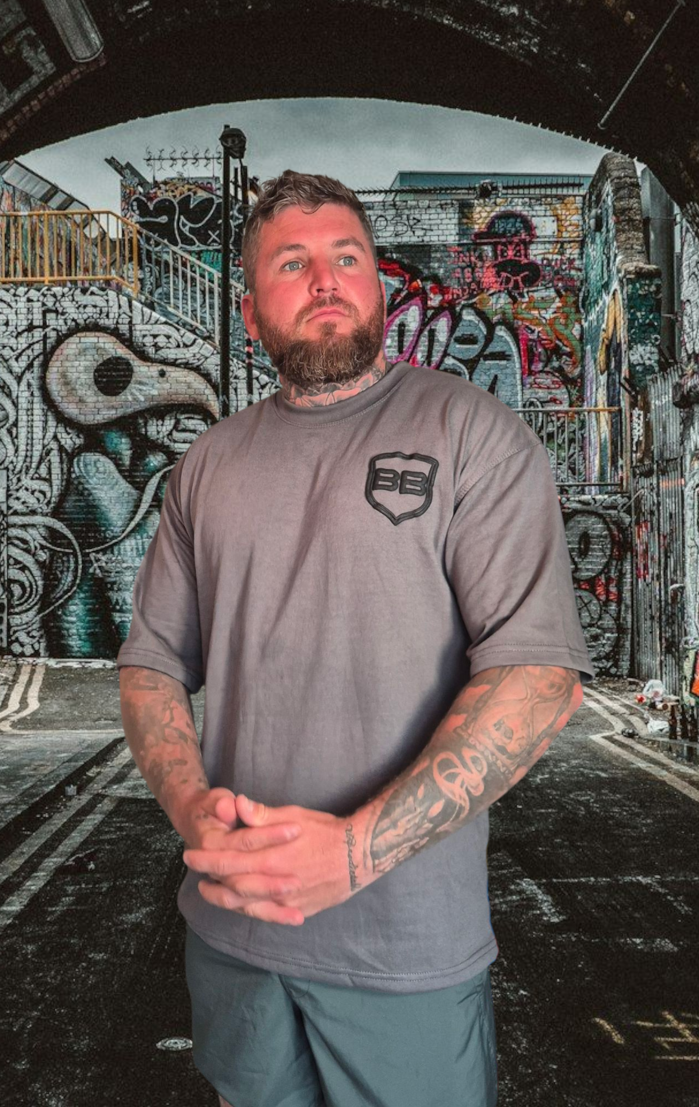 Negativity Is Poison Oversized Tee