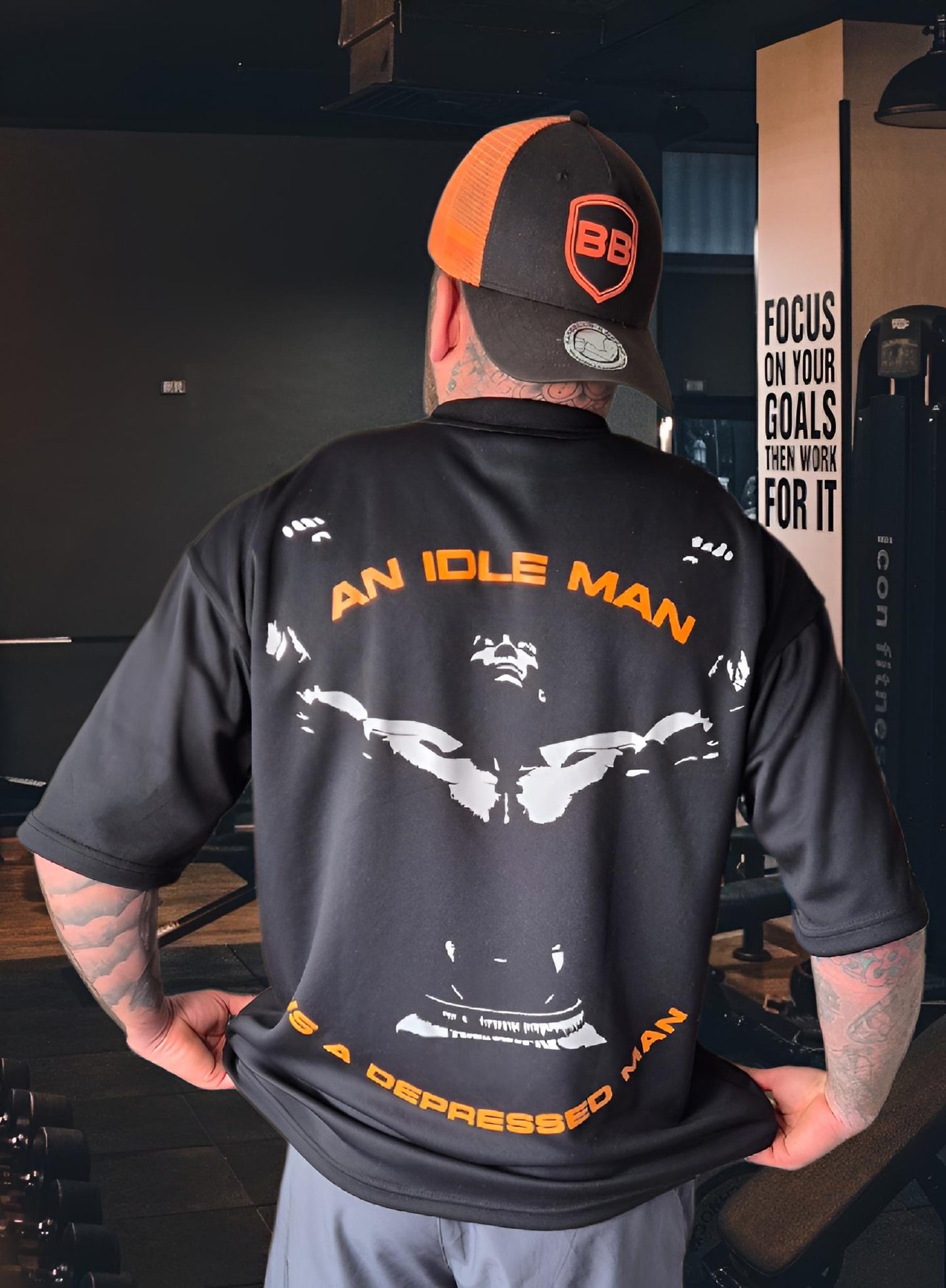 An Idle man Oversized Tee