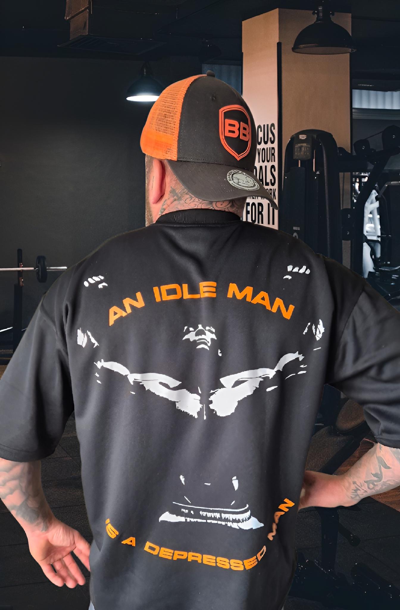 An Idle man Oversized Tee