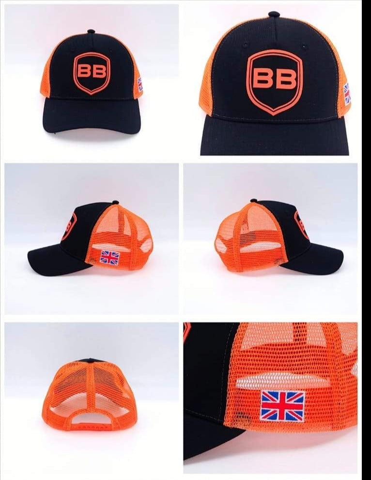 Orange BB Trucker Cap