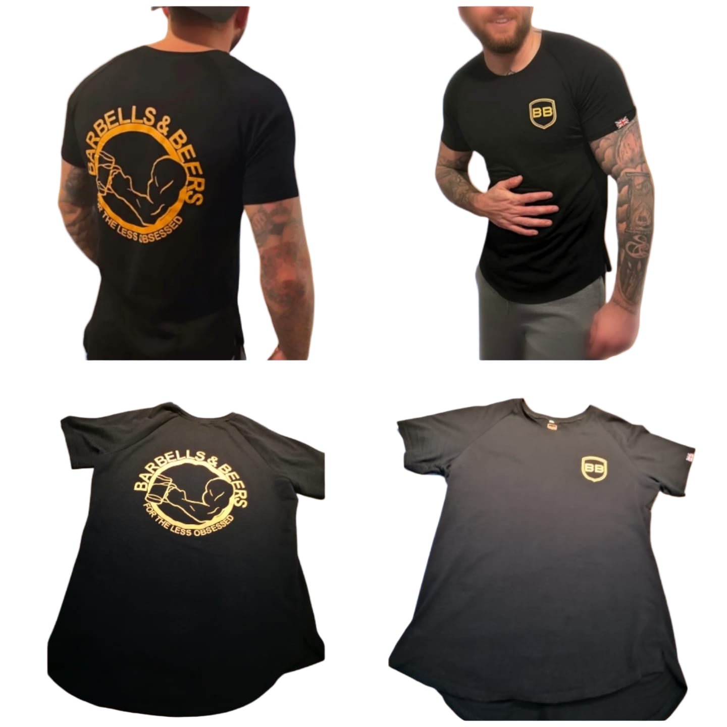 FOR THE LESS OBSESSED TEE UNISEX BLACK
