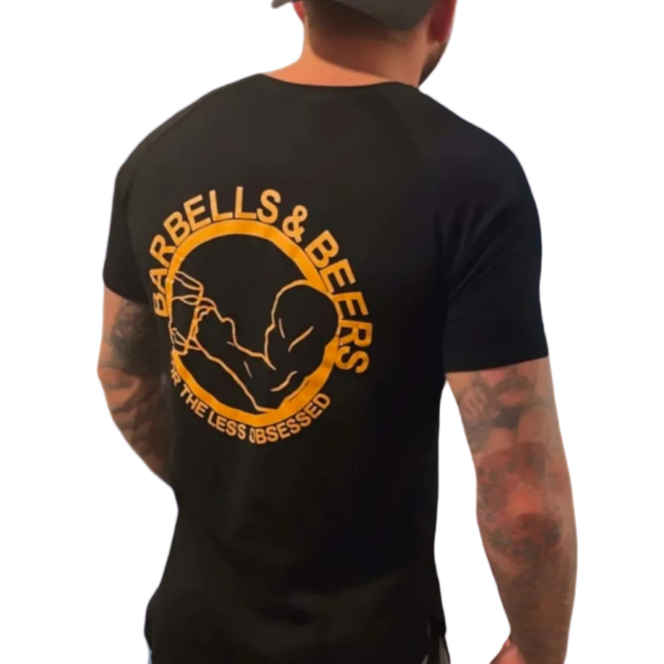 FOR THE LESS OBSESSED TEE UNISEX BLACK