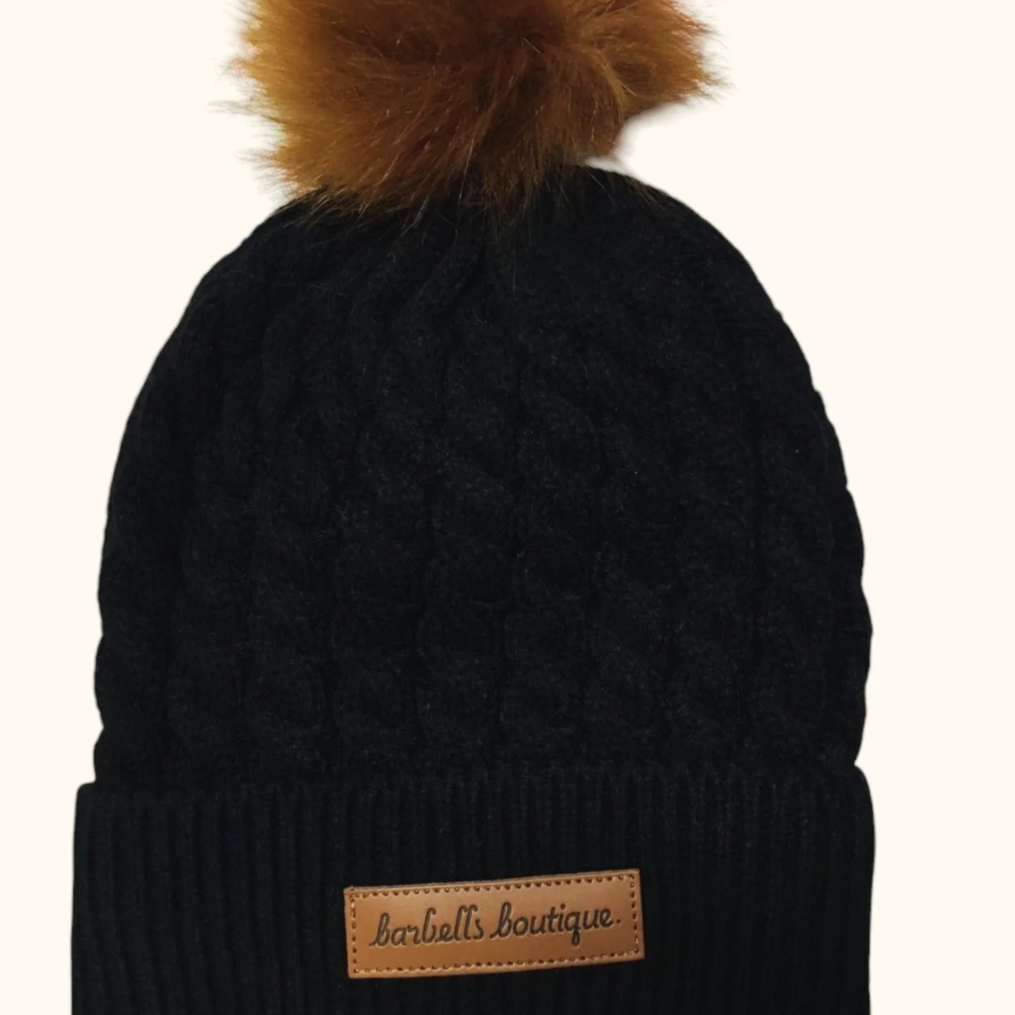 Barbells Boutique Winter Pompom Beanie