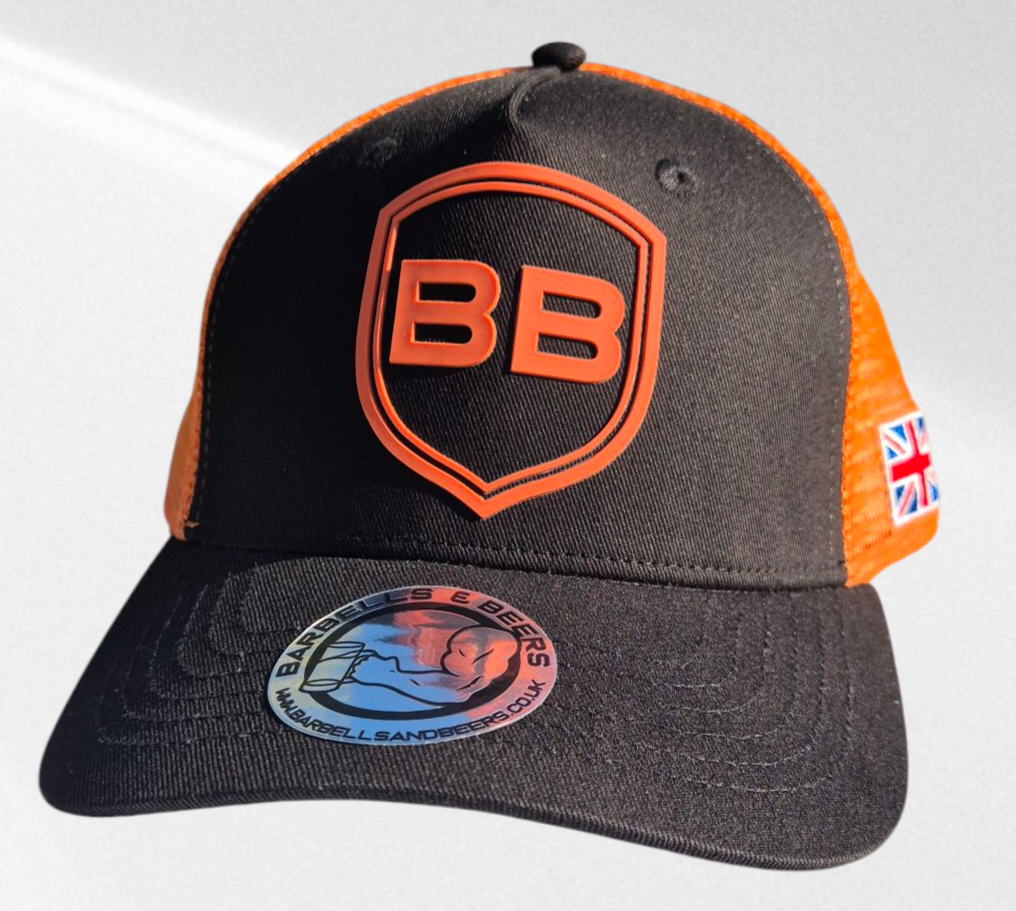 Orange BB Trucker Cap