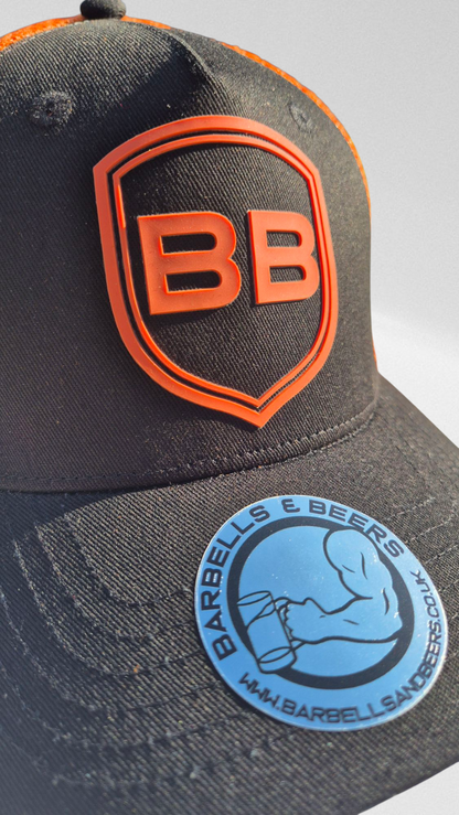 Orange BB Trucker Cap