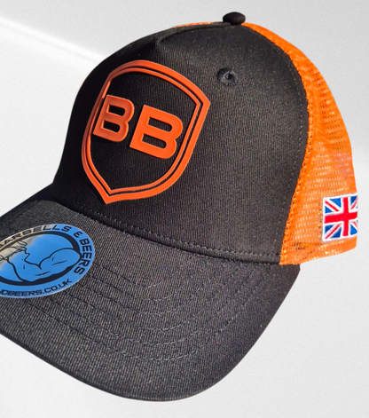 Orange BB Trucker Cap