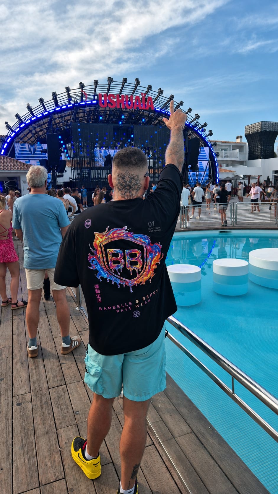 Rave Wear 01 Liquid Trip Tee