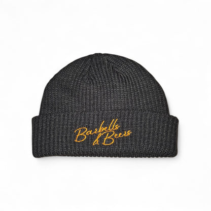 Fisherman Ribbed Beanie Hat