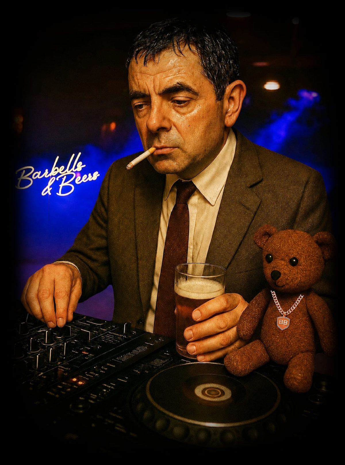 DJ & teddy Rave Wear tshirt
