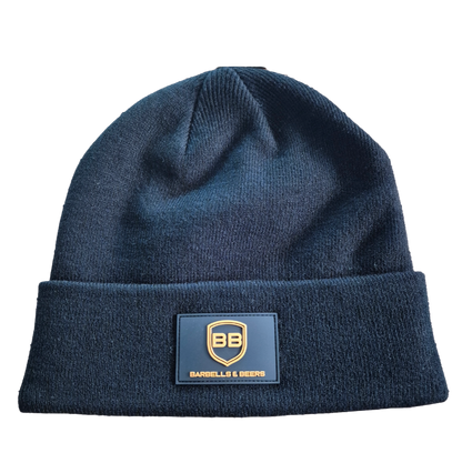 Barbells & Beers Premium Black Beanie