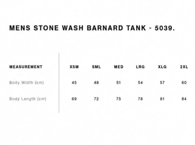 'Suns out' stone washed vest