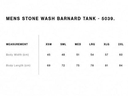 'Suns out' stone washed vest