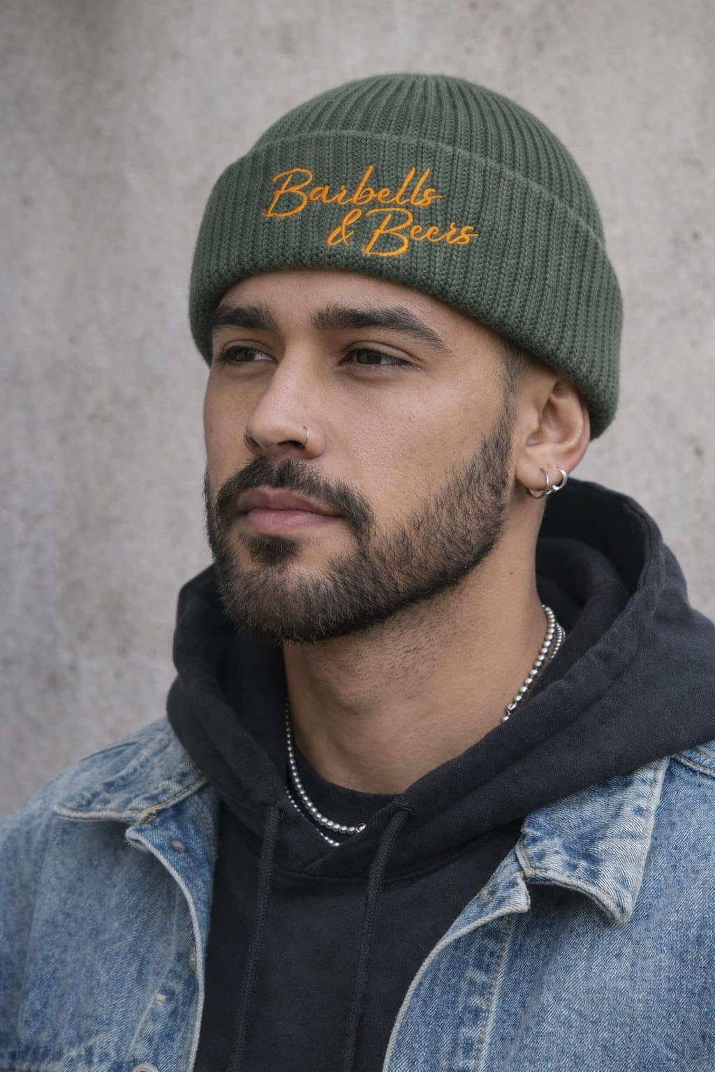 Fisherman Ribbed Beanie Hat