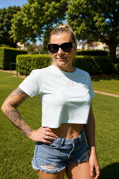 Boutique cropped tee