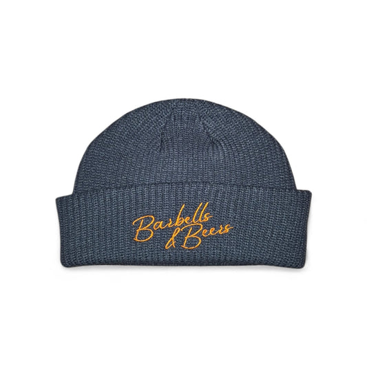 Fisherman Ribbed Beanie Hat