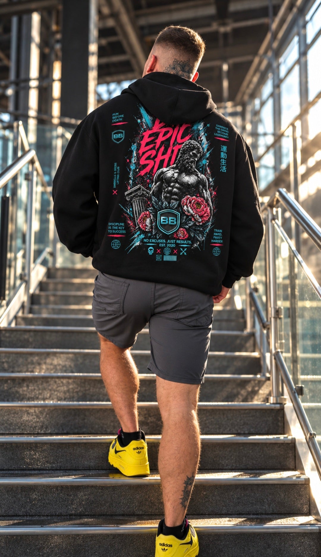 "Do Epic Shi#" premium Hoodie