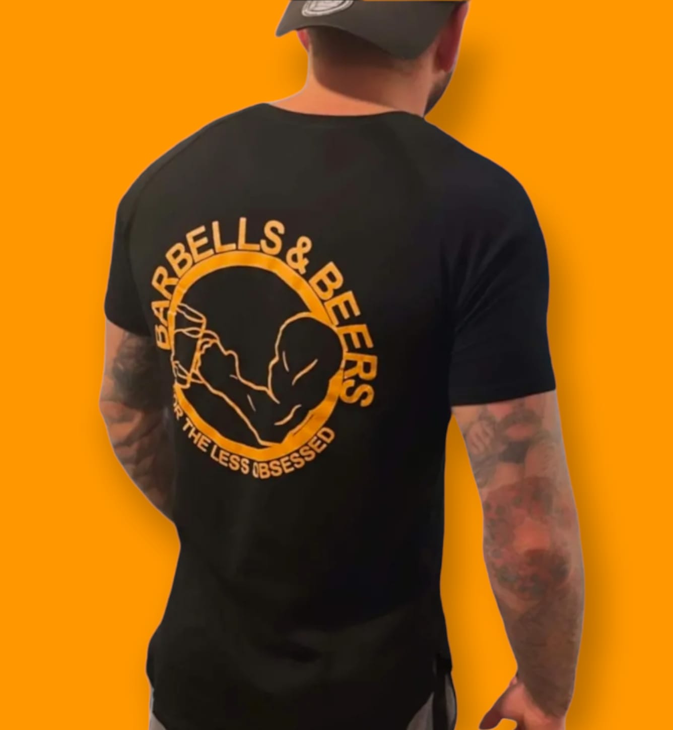 FOR THE LESS OBSESSED TEE UNISEX BLACK