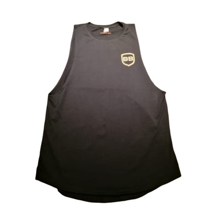 FOR THE LESS OBSESSED TANK BLACK/ORANGE