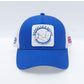 Blue Strong Arm Trucker Cap